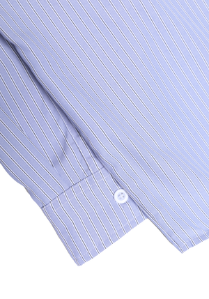Baggy Striped Business Shirt